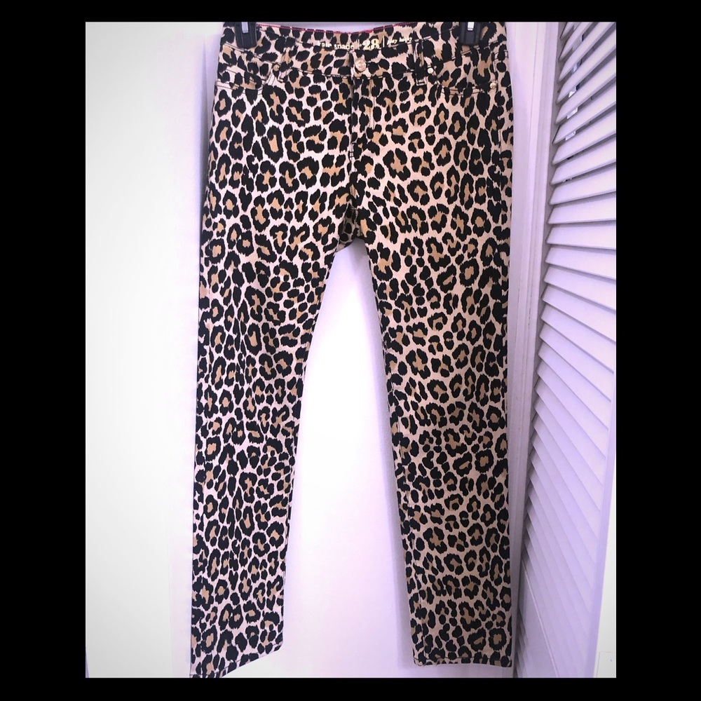 Kate Spade | Perry Street Leopard Jeans
